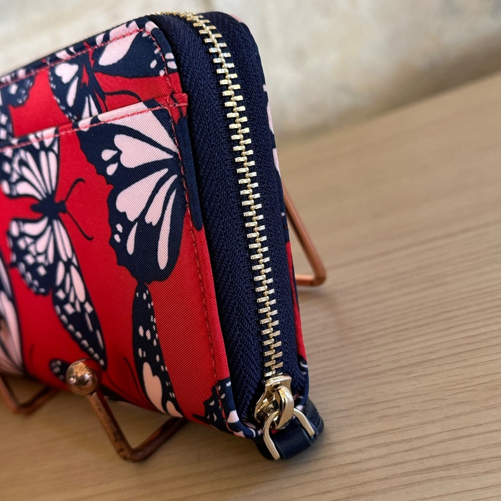 Kate Spade Butterfly Medium Chelsea Nylon Backpack&wallet NWT Authentic - Picture 12 of 15